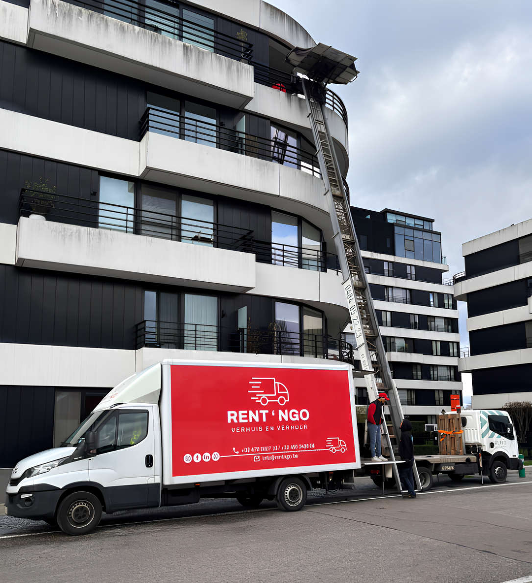 RENT'NGO verhuislift in actie